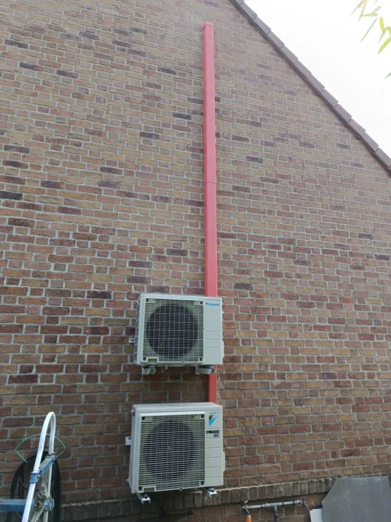 Pose de deux mono Daikin à Douai, Lille, N.K CLIM